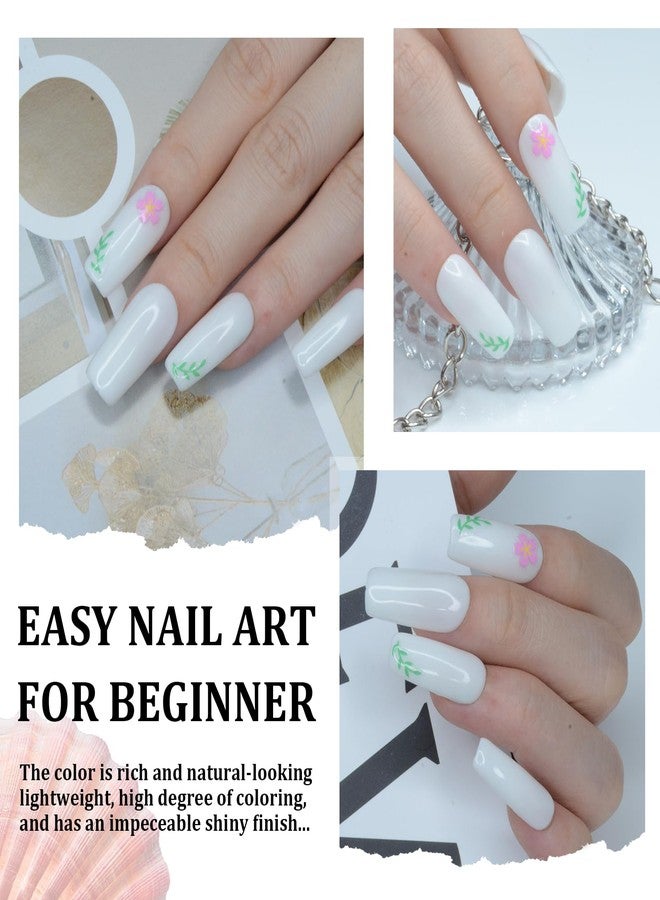 EODCI White Color Dip Powder, 1OZ Nail Dipping Powder for Long-lasting 28 Days+ Dip Nail Art French Manicure Nail Starter & Professional Home DIY Salon Use 28g - Image 5